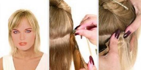 Hairstyles with false straps on hairpins for a bright image: photos and step by step instructions are attached