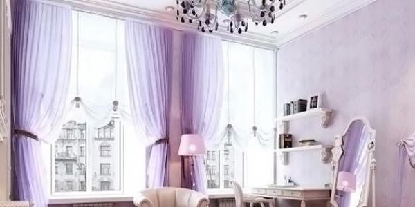 „Виолетов цвят в интериора: мистична красота